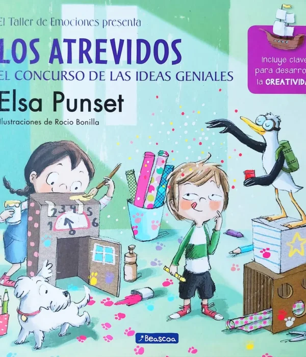 LOS ATREVIDOS - EL CONCURSO DE IDEAS GENIALES INCLUYE CLAVES PARA DESARROLLAR LA CREATIVIDAD