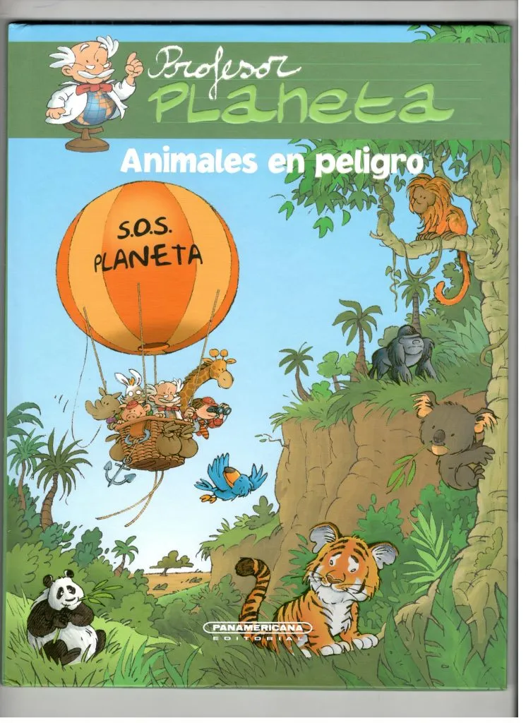 PROFESOR PLANETA ANIMALES EN PELIGRO libro 1