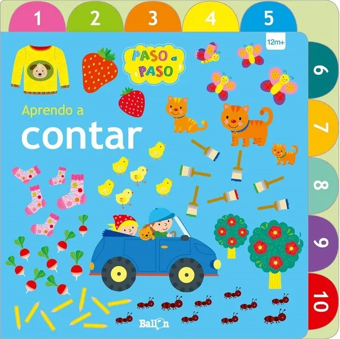APRENDO A CONTAR PASO A PASO libro 1