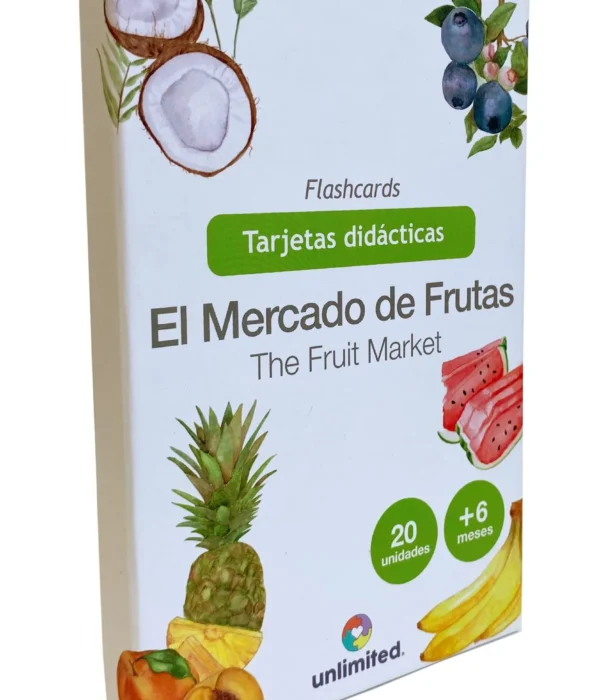 TARJETAS DIDÁCTICAS - EL MERCADO DE FRUTAS