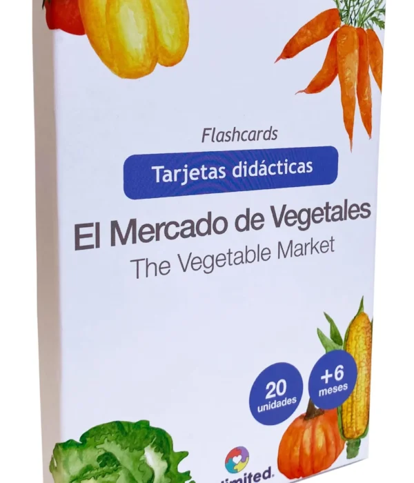 TARJETAS DIDÁCTICAS - EL MERCADO DE VEGETALES