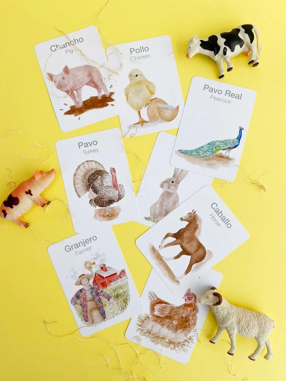 TARJETAS DIDÁCTICAS - GRANJA - Imagen 2